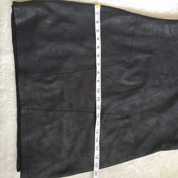 HALE Bob Leather Look Dress Size M - Picture 15 of 16